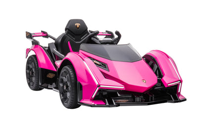 Carro elétrico Lamborghini GT HL528 rosa
