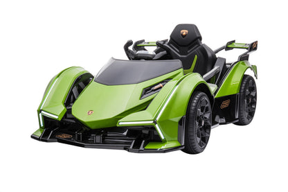 Carro elétrico Lamborghini GT HL528 verde