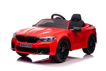 Carro elétrico BMW M5 Drift vermelho