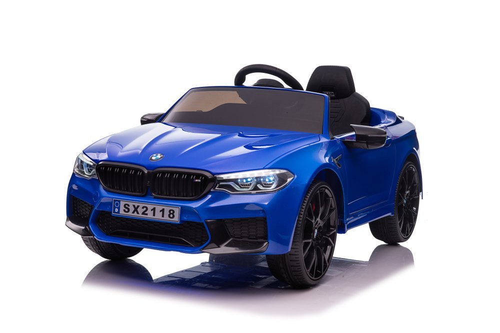 Carro elétrico BMW M5 Drift azul