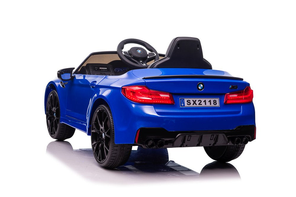 Carro elétrico BMW M5 Drift azul