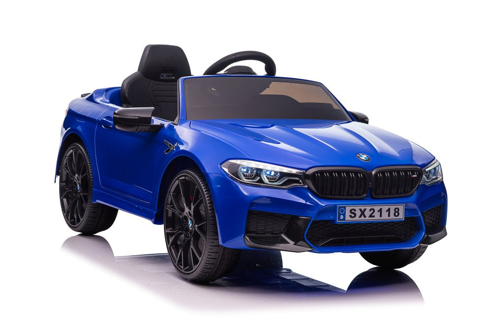 Carro elétrico BMW M5 Drift azul
