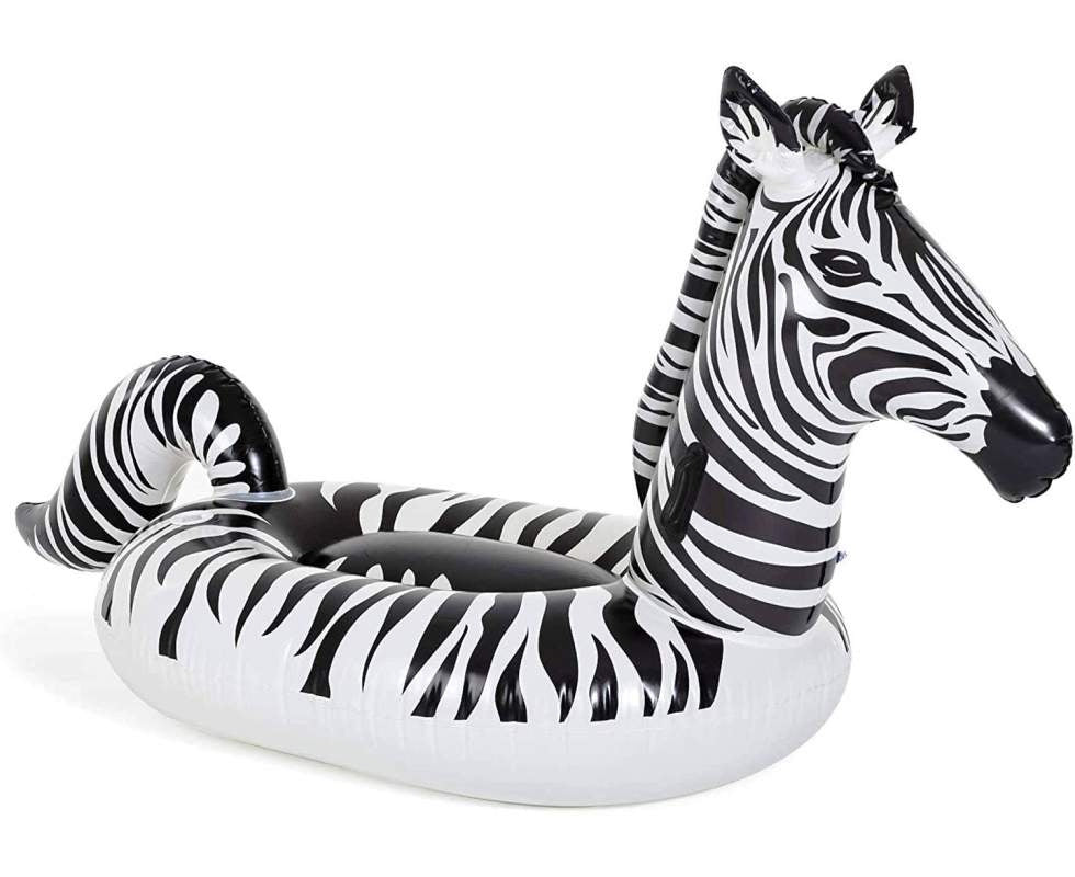 Colchão insuflável zebra LED 254 x 142 cm Bestway 41406