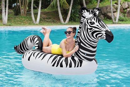 Colchão insuflável zebra LED 254 x 142 cm Bestway 41406