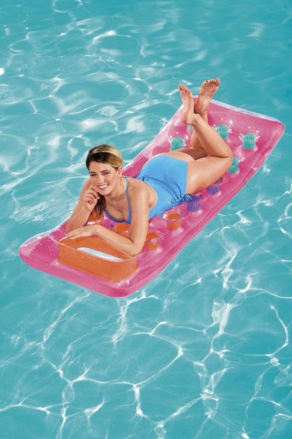 Colchão insuflável rosa 188 x 71 cm Bestway