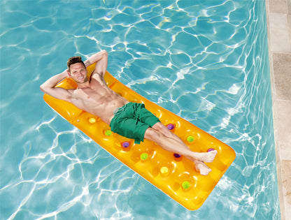 Colchão insuflável amarelo 188 x 71 cm Bestway