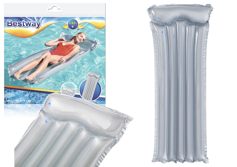 Colchão insuflável cinza 183 x 76 cm Bestway