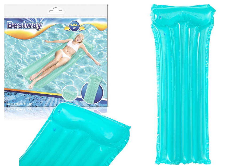 Colchão insuflável azul 183 x 76 cm Bestway