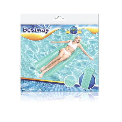 Colchão insuflável azul 183 x 76 cm Bestway