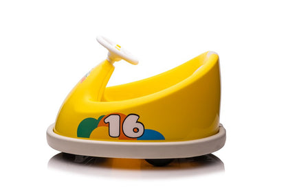 Carro elétrico XMX621 amarelo