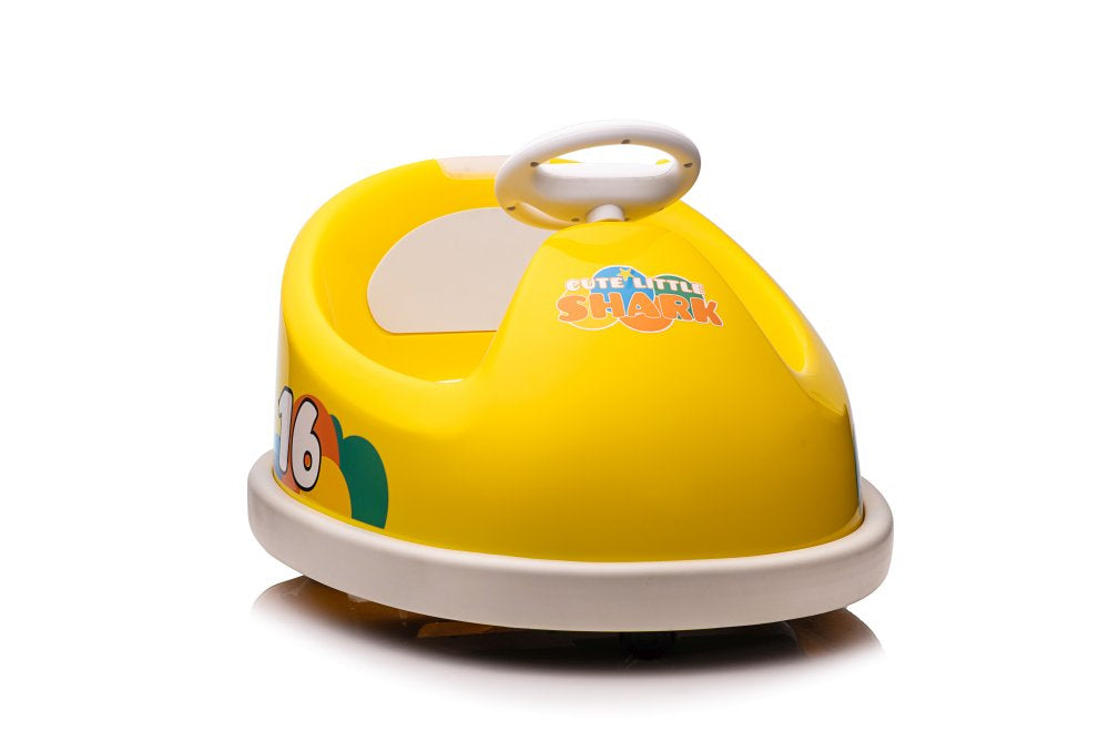 Carro elétrico XMX621 amarelo