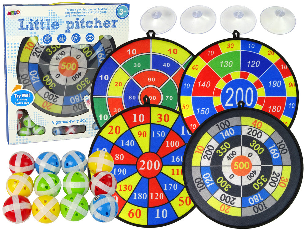 Jogo dardos 36 cm com bolas velcro
