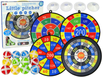 Jogo dardos 36 cm com bolas velcro