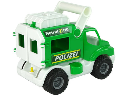 Carro polícia Polesie 41906 verde