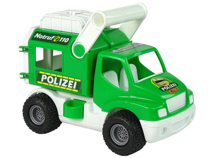 Carro polícia Polesie 41906 verde