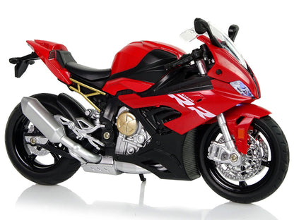 Moto BMW S1000RR vermelha com som e luz