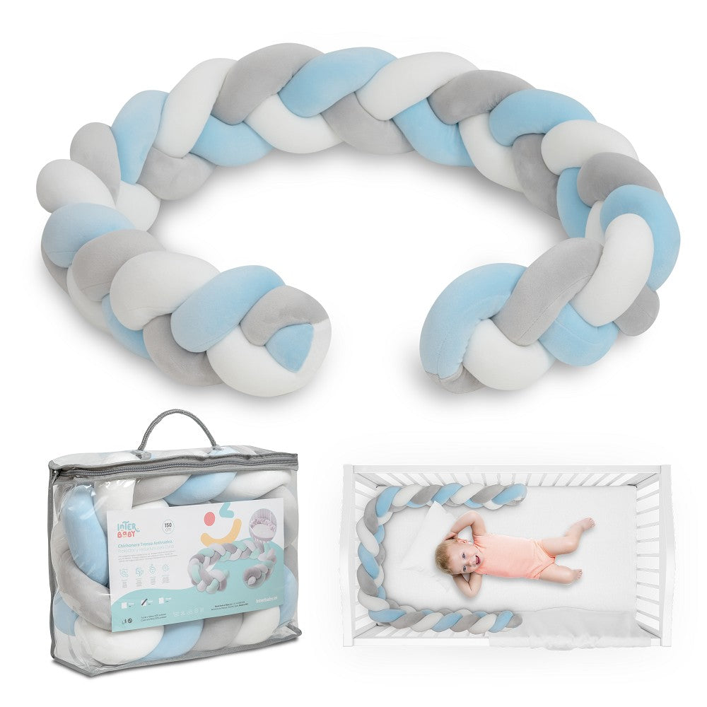 Corda Trançada Azul Interbaby