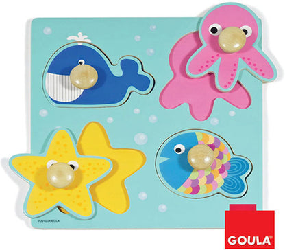 Goula - Puzzle animais marinhos