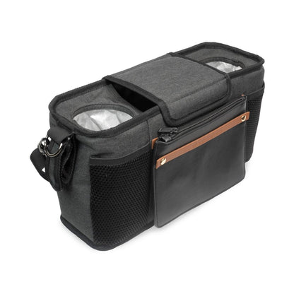 Bolsa com 2 porta-copos térmicos - Preto