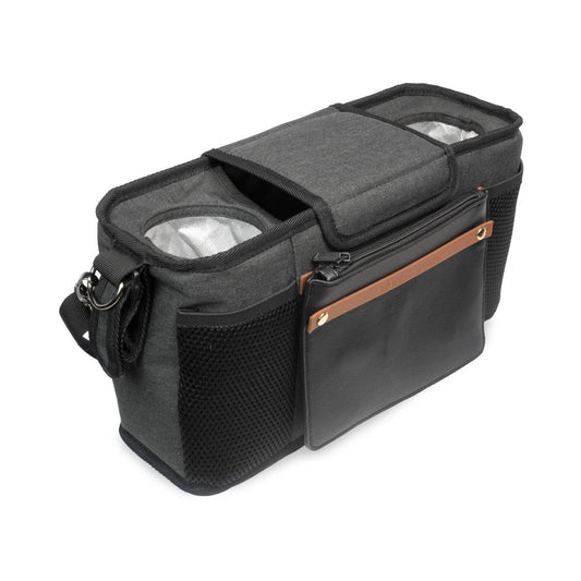 Bolsa com 2 porta-copos térmicos - Preto