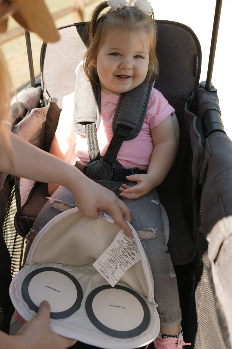 Almofada de assento refrescante - Branca