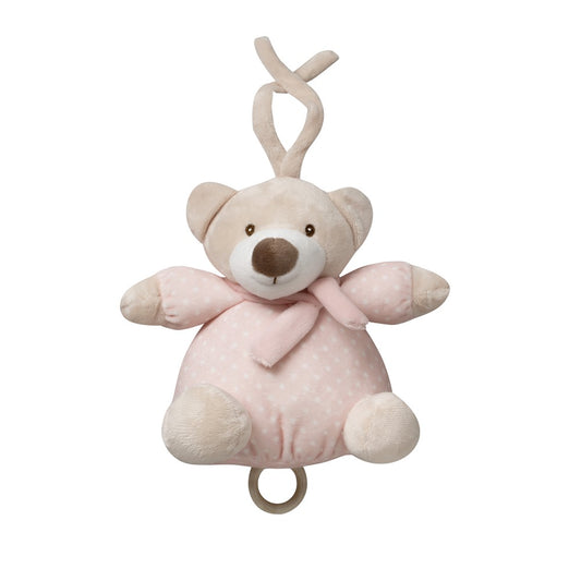 Peluche Musical Ursinho Rosa Interbaby