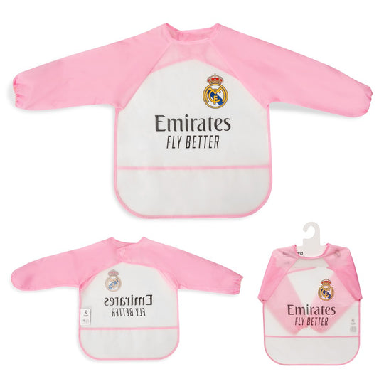 Babete Rosa com Mangas Real Madrid