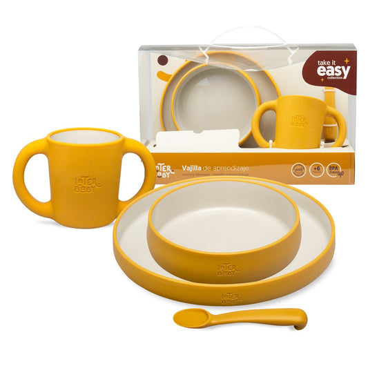 Louça De Aprendizagem Amarelo Ocre Interbaby