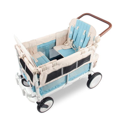 Carrinho de Bebé Volkswagen VW4 - Azul Bondi (2 caixas)