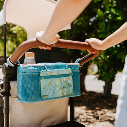 Bolsa com 2 bases para copos - Van Gogh Amendoeiras em Flor