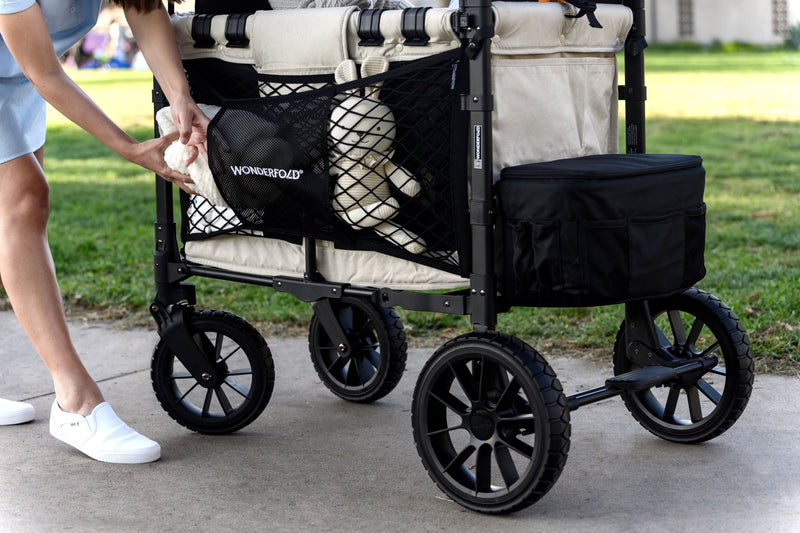 Bolsa de rede WonderNet Cargo (serve em todos os vagões) - novo design - Preta