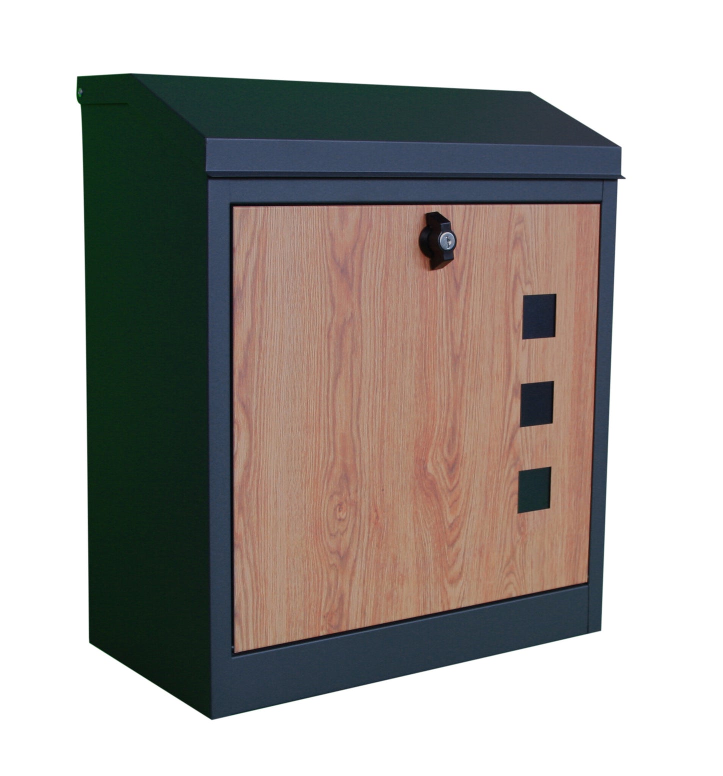 Caixa de correio para encomendas 43x24x52 cm antracite