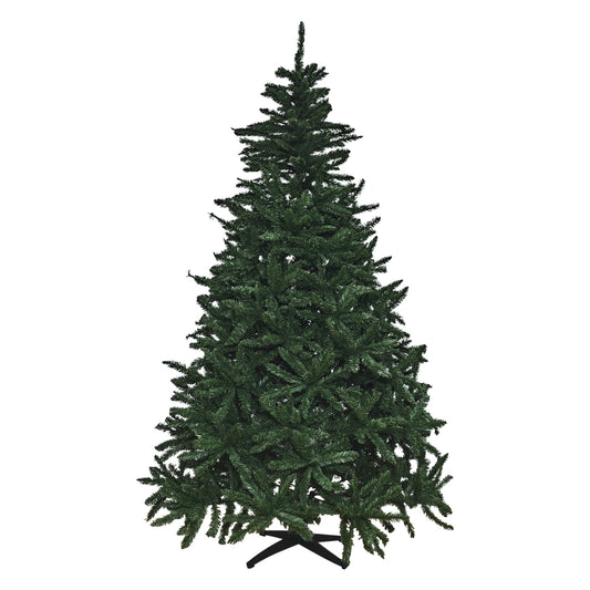 Árvore de Natal artificial 240 cm verde ecológica com abertura automática