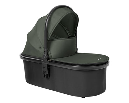 Carrinho de bebé 3 em 1 Ava verde militar com alcofa