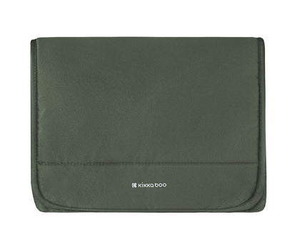 Carrinho de bebé 3 em 1 Ava verde militar com alcofa