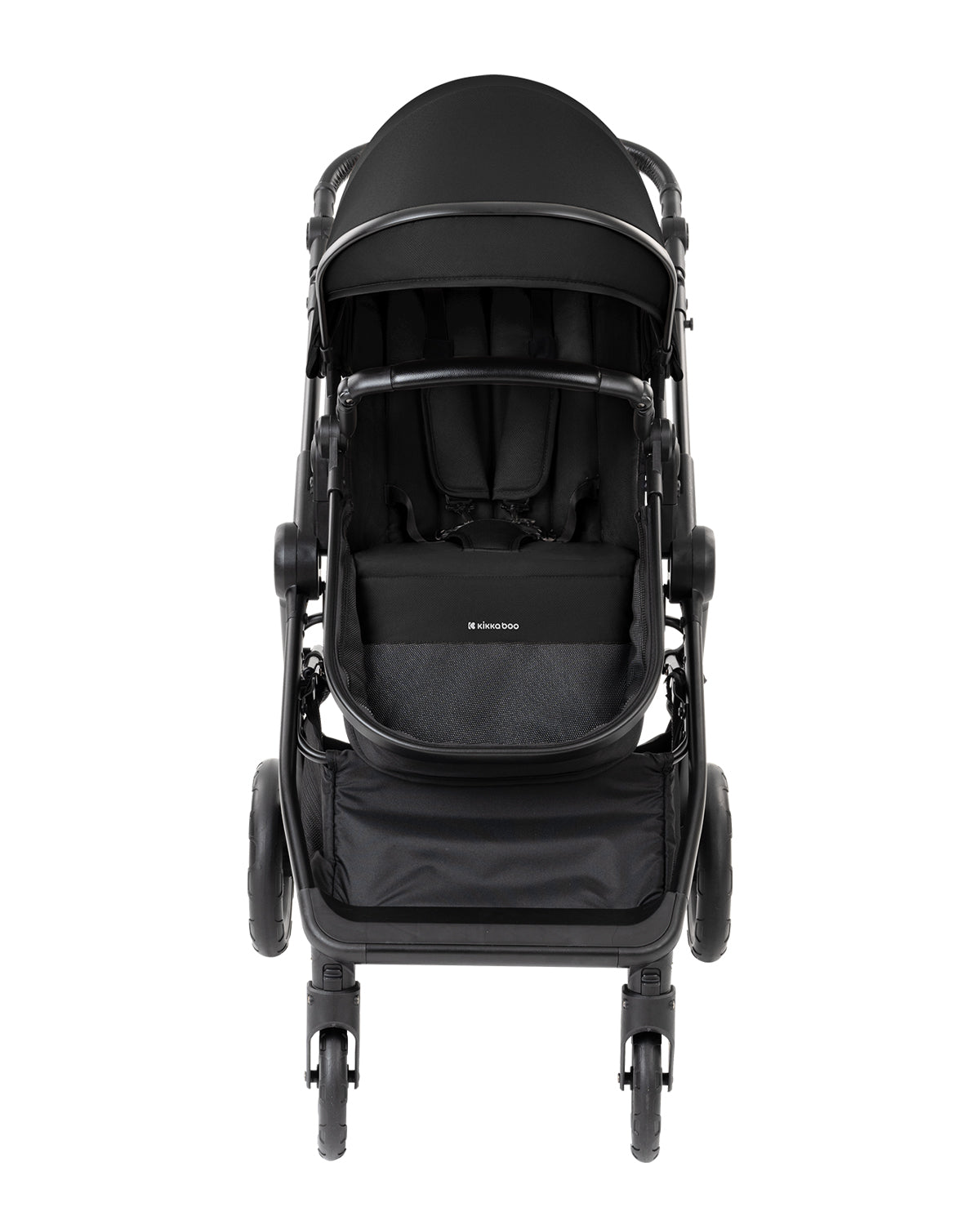 Carrinho de bebé Ava 3 em 1 com alcofa, preto