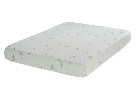 Colchão de espuma fria infantil 160 x 70 x 8 cm capa bambu