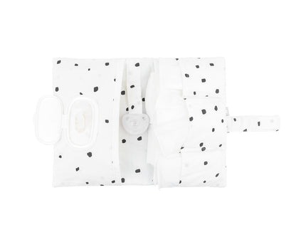 Porta-fraldas Bear with me Menta - blanco Kikkaboo