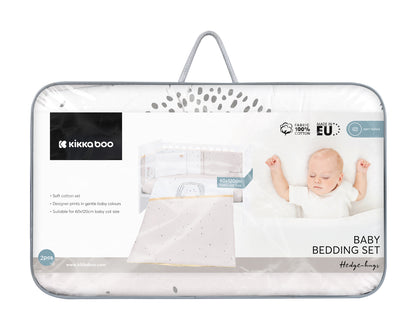 Conjunto de cama de 2 peças estilo UE 60/120 Hedge-hugs Kikkaboo