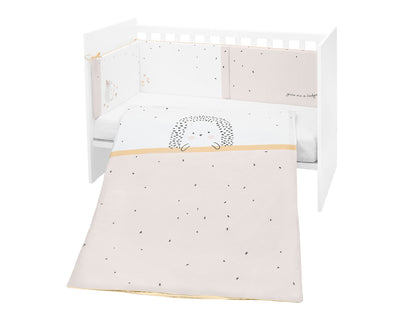 Conjunto de cama de 2 peças estilo UE 60/120 Hedge-hugs Kikkaboo