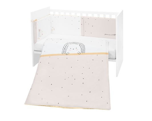 Conjunto de cama de 2 peças estilo UE 60/120 Hedge-hugs Kikkaboo