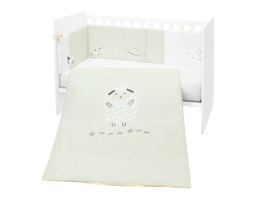 Conjunto de cama de 2 peças estilo UE 60/120 Sleepy Sheep Kikkaboo