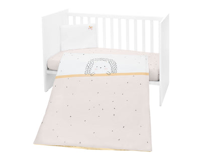 Conjunto de cama de 3 peças Hedge-hugs Kikkaboo