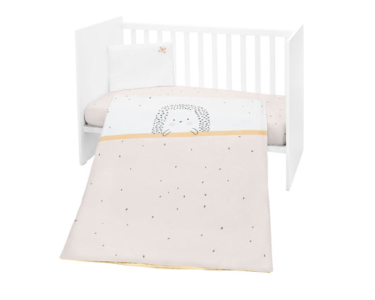 Conjunto de cama de 3 peças Hedge-hugs Kikkaboo
