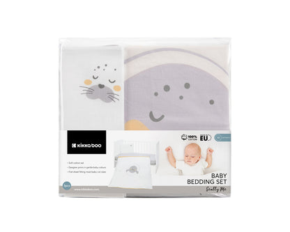 Conjunto de cama Seally Me de 3 peças Kikkaboo