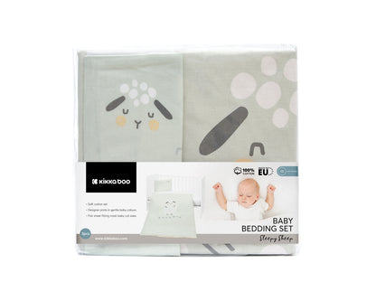 Conjunto de cama Sleepy Sheep de 3 peças Kikkaboo