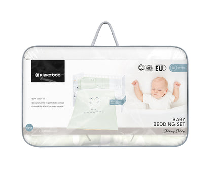 Conjunto de cama de 6 peças 60/120 Sleepy Sheep Kikkaboo