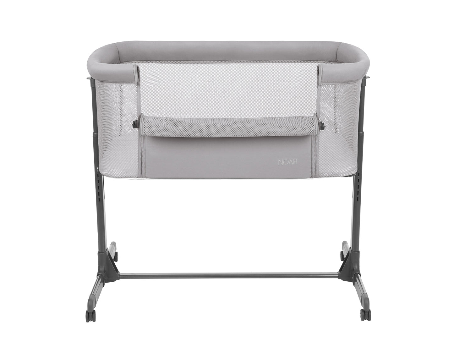 Berço Co-Sleeping Noah Cinza Claro