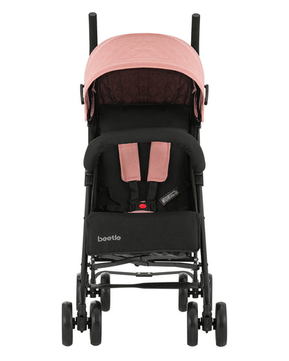 Carrinho de Bebé Carocha Rosa