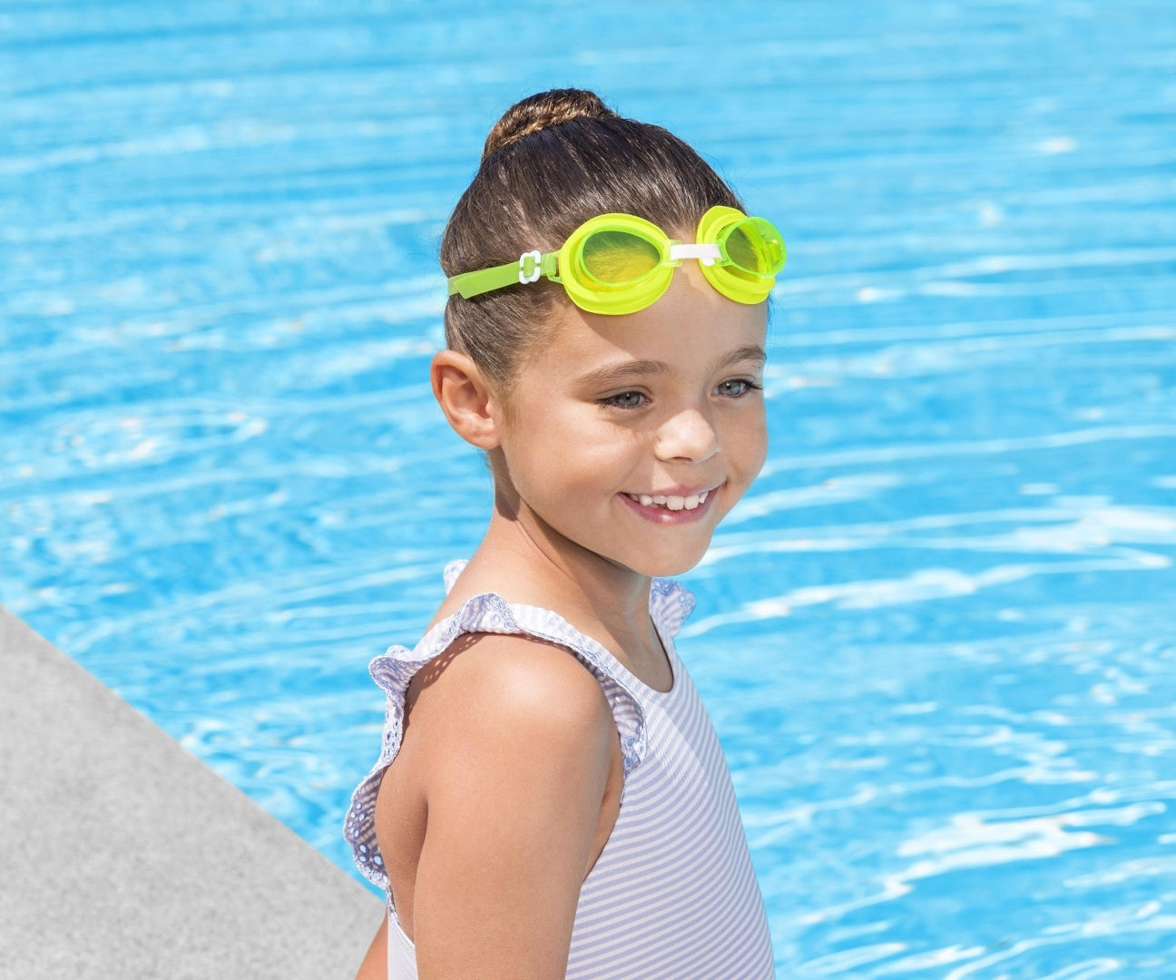Óculos De Natação Aqua Burst Essential Verde Bestway